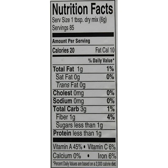 Williams Chili Seasoning Mix 18 oz