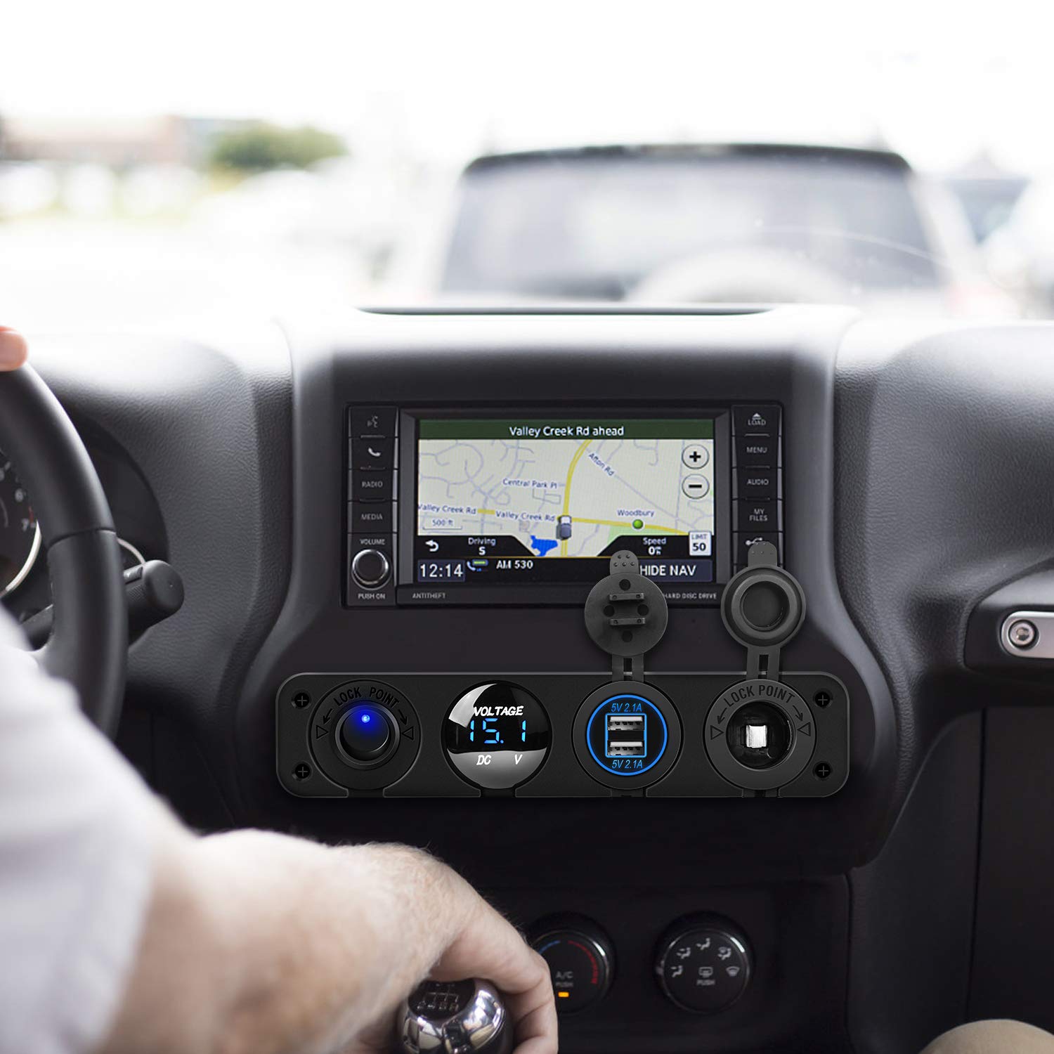 Nilight 4 in 1 ON/OFF Socket Panel