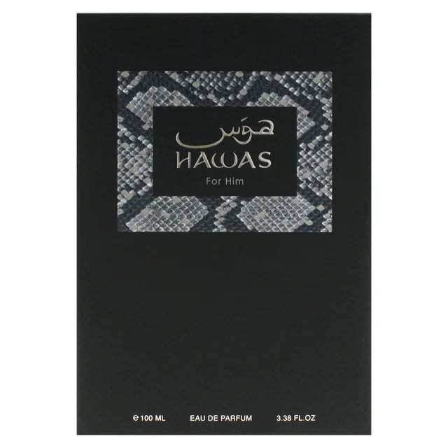 Rasasi Hawas , 3.38 oz EDP Spray
