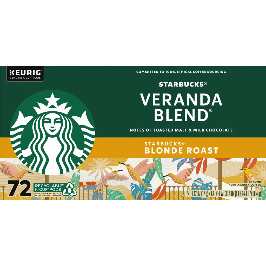 Starbucks Veranda Blend 72 pods